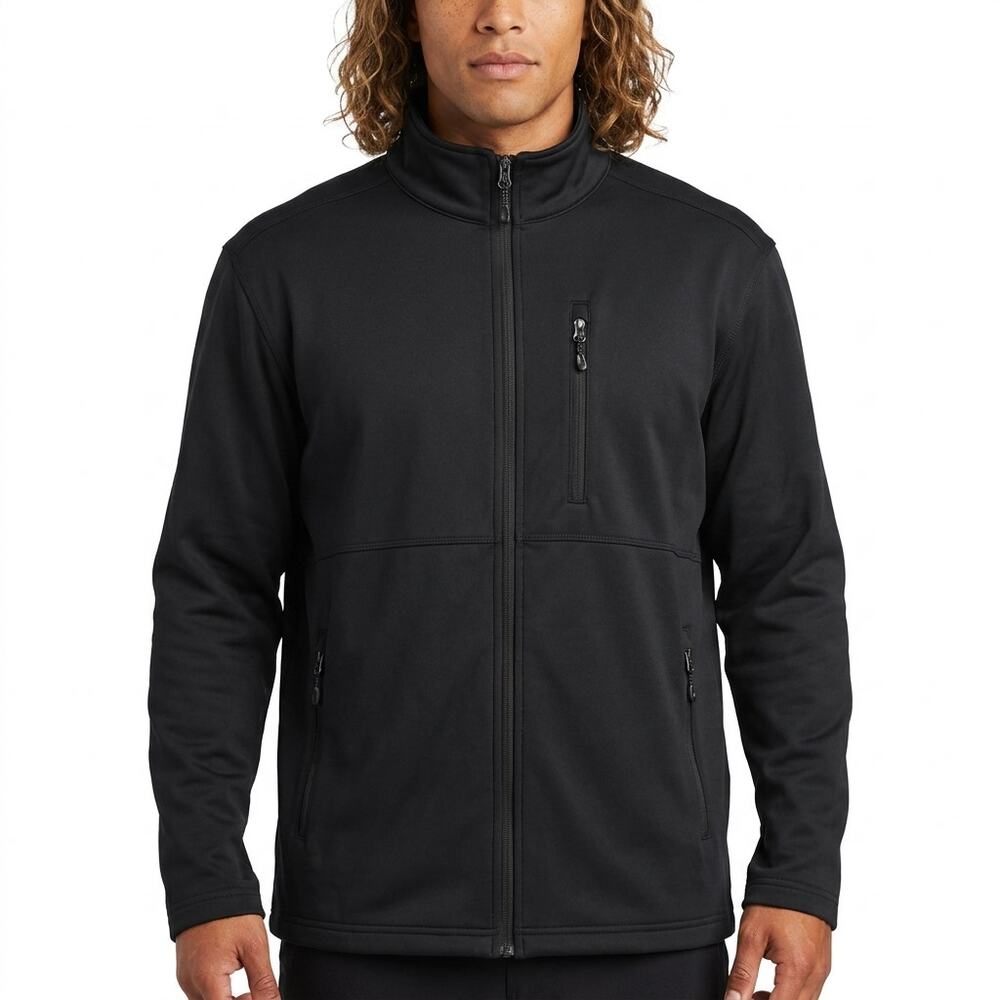 SWISSTECH Black Lightweight Track Jacket Men Size 3XL